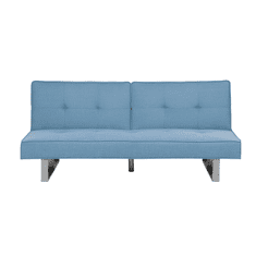 Beliani Modri raztegljivi kavč 190 cm DUBLIN