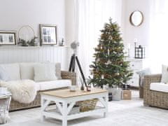 Beliani Umetno božično drevo 180 cm zeleno BENITO