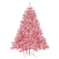 Beliani Božično drevo 180 cm roza FARNHAM