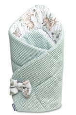 Sensillo Spalna vreča za dojenčke Vafljasti stožec norka 75x75