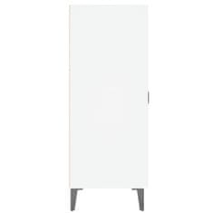 Vidaxl Komoda bela 69,5x34x90 cm inženirski les