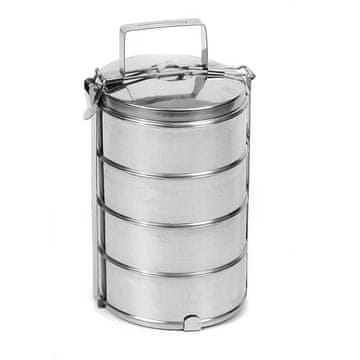 Orion Posoda iz nerjavečega jekla 4x1L ¤16cm