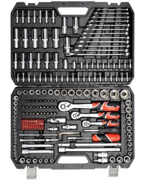 YATO Komplet ključev 1/4" , 3/8" , 1/2" 216 Elem. Xxl 38841