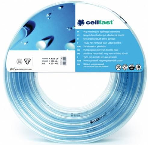 Cellfast Cev za splošne namene 6,0X1,5 160Mb neojačana