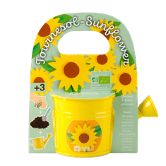 Radis et Capucine Zalivalka s semeni sončnice, za otroke 
