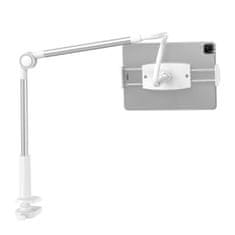 BASEUS baseus otaku life rotary adjustment lazy holder pro（uporabno za telefon/ipad) srebrna