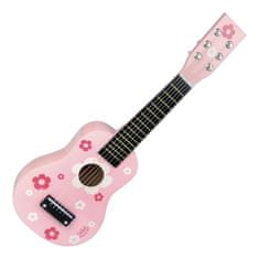 Vilac Guitar pink s cvetjem