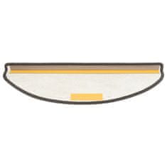 Vidaxl Preproge za stopnice 15 kosov antracitne 56x20 cm