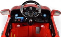 Wiky Električni avto RC rdeč na daljinsko upravljanje 102x62x52 cm
