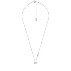 Michael Kors Nežna srebrna ogrlica s cirkoni MKC1208AN040