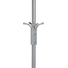 Autronic Stojalo obešalnik, višina 182 cm, jeklena konstrukcija, sijoče krom, nosilnost 10 kg 80001-06B CR