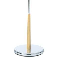 Autronic tihi služabnik, višina 118 cm, masivno kavčukovo drevo, naravno odstavek, kovinski krom, nos.5 kg 82646 NAT
