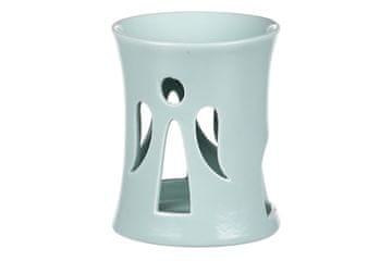 Autronic Aroma svetilka z angelom, zelene barve, porcelan. ARK3514-GRN