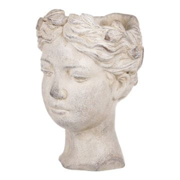 Autronic Ovitek za rože beton , oblika glave JUK1007