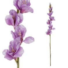 Autronic Gladiola, barva vijolična, cvet umetno. KT7300-PUR