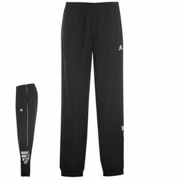 Adidas - Nilla Logotip Tkane Trenirka hlače - Črnobela - L