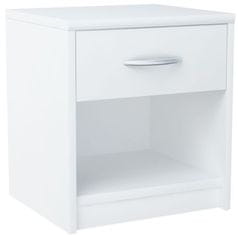 CASARREDO Nočna omarica MARK 026 bela