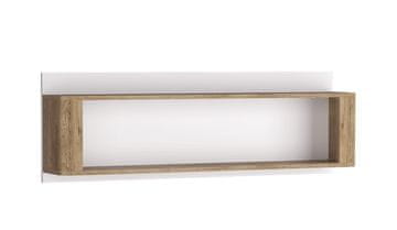 CASARREDO Viseča polica LABRO sinhronizacija ribbeck/bela sijaj