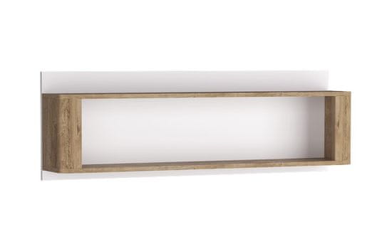 CASARREDO Viseča polica LABRO sinhronizacija ribbeck/bela sijaj