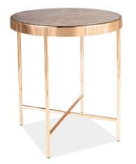 CASARREDO Kavna mizica BOGAŠTVO C marmor/zlato