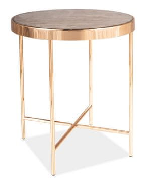 CASARREDO Kavna mizica BOGAŠTVO C marmor/zlato