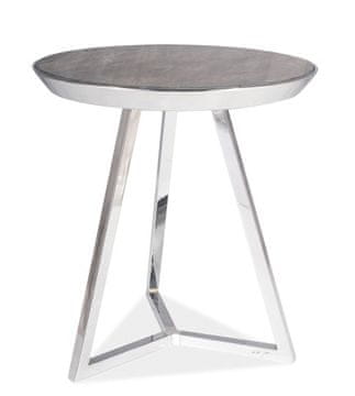 CASARREDO Kavna mizica EKIPA C marmor/krom