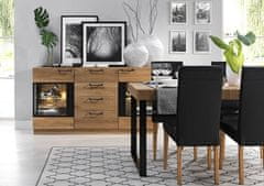 CASARREDO Viseča polica dolga MOZAIK 35