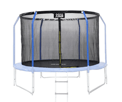 Goodjump Zaščitna mreža za trampolin 400 cm - ZNOTRAJ - za 8 cevi - Črna