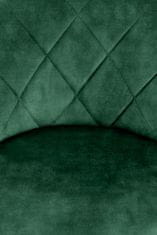 Halmar Barski stol H101, temno zelena