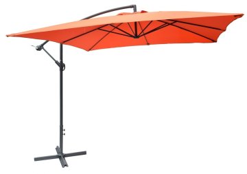 eoshop Sončnik kovinski 8080- 270x270cm - terakota