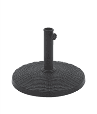 Rojaplast Stojalo za vrtni senčnik POLYRESIN 10 kg, Črna