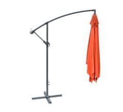 eoshop Sončnik kovinski 8080- 270x270cm - terakota