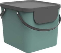 eoshop ALBULA škatlasti sistem za sortiranje odpadkov 40L - zelena