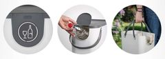 eoshop ALBULA škatlasti sistem za sortiranje odpadkov 25L - zelena