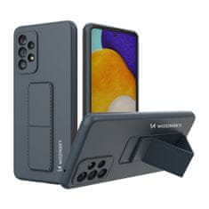 slomart wozinsky kickstand case silikonski ovitek s stojalom za samsung galaxy a53 5g navy blue