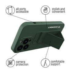 slomart wozinsky kickstand case silikonski ovitek za stojalo za xiaomi redmi 10 roza