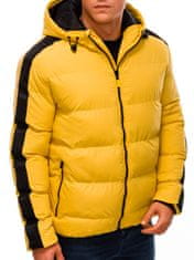 Moška zima prešita jakna Keberia rumena L