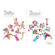 Bigjigs Otroška tekstilna igrača - Drsni balon Bella