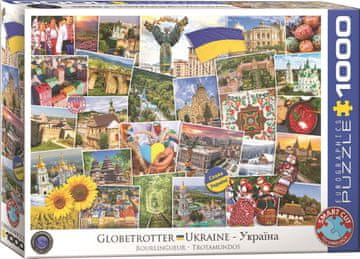 EuroGraphics Puzzle Ukrajina 1000 kosov
