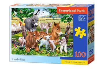 Castorland Puzzle Na kmetiji 100 kosov