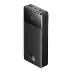 BASEUS Powerbank Bipow, 20000 mAh, 2x USB, USB-C, 25 W (črna)