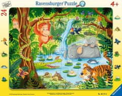 Ravensburger Puzzle Prijatelji iz džungle 24 kosov