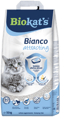 Biokat's posip za mačje stranišče Bianco Hygiene, 10 kg