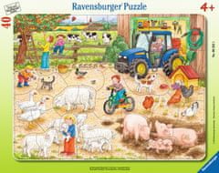 Ravensburger Puzzle Na veliki kmetiji 40 kosov