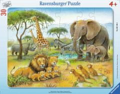 Ravensburger Puzzle Afriške živali 30 kosov
