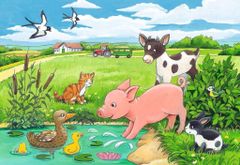 Ravensburger Puzzle Baby živali 2x12 kosov