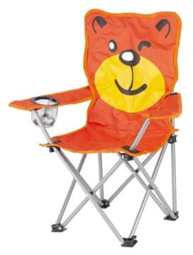 Strend Zložljiv stol za kampiranje za otroke 60 kg BEAR