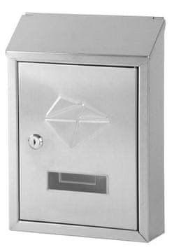 Ramda poštni nabiralnik, inox, 305 x 215 x 70 mm