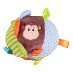 Bigjigs Rail Bigjigs Baby Textile Active Ball Monkey Cheeky