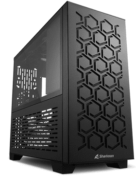 Sharkoon MS-Y1000 ohišje, gaming, okno, črno (MS-Y1000 BLACK)